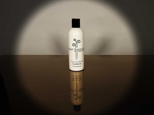Vignette photo of 8 ounce bottle of SonoranShine Conditioner